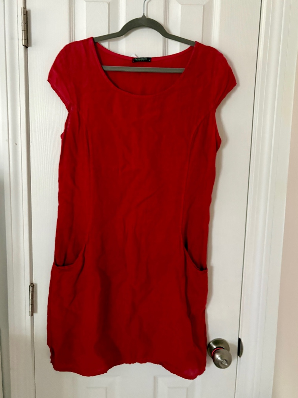 Lungo L’Arno Dress Size Small Made in Italy Lightweight 100% Linen Pockets
